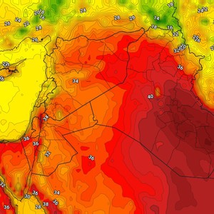 Jordan: Summer weather continues into spring, with high temperatures reaching the mid-thirties in the capital, Amman.