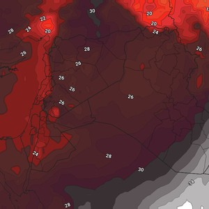 العراق | كُتلة هوائية أقل حرارة تصل بغداد الإثنين فيما تبقى درجات حرارة لاهبة جنوباً وتتخطى ال50 مئوية