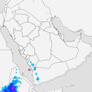 السعودية | زخات رعدية من المطر على المرتفعات الجنوبية الغربية بداية الاسبوع