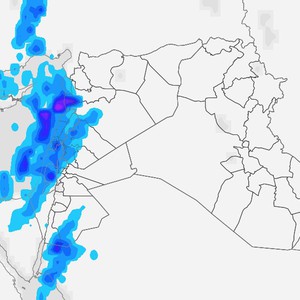 بلاد الشام: أمطار رعدية منتصف الأسبوع وتنبيه من احتمالية تشكل السيول خاصة في المناطق الساحلية