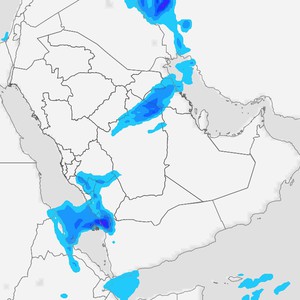 ارتفاع مؤقت على درجات الحرارة وأحوال جوية غير مستقرة على هذه المناطق
