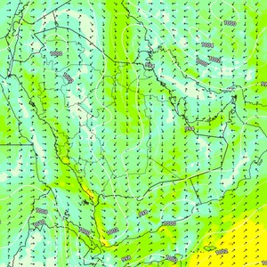 السعودية | استمرار الرياح المثيرة للغبار على سواحل جنوب البحر الأحمر نهاية الأسبوع