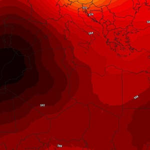 اشتداد القبة الحرارية على المغرب العربي ما تأثير ذلك على بلاد الشام؟