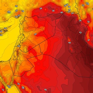 العراق | اشتداد على وطأة الأجواء الحارة خلال عطلة نهاية الأسبوع