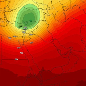 كتلة هوائية باردة ورطبة تؤثر على المملكة نهاية الأسبوع وتنبيه من الفروقات الكبيرة على درجات الحرارة