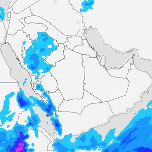 السعودية: المناطق المشمولة بتوقعات الأمطار الرعدية