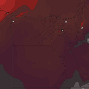 مصر | استمرار تأثر الجمهورية بالكُتلة الهوائية الحارة طيلة الأسبوع والشبورة المائية حاضرة صباحاً
