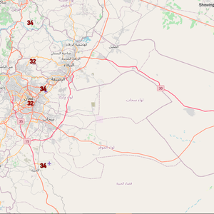 Contrary to usual, Amman recorded temperatures higher than Abu Dhabi and Muscat and on par with Doha.