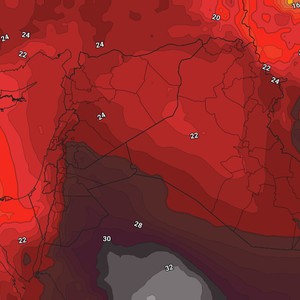 أول امتداد لمنخفض البحر الأحمر مع بدء الخريف يترافق مع هذه الظروف الجوية