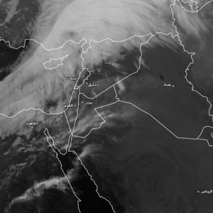 تحديث جوي: المنخفض يتشكل محيط جزيرة قبرص الساعات القادمة وتصحبه جبهة هوائية باردة عالية الفعالية
