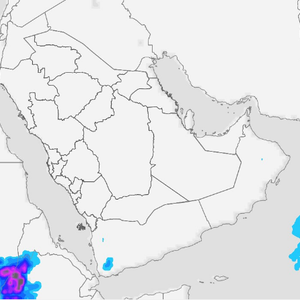 السعودية | تراجع كبير في فرص الأمطار على مرتفعات جنوب غرب المملكة يوم الأحد