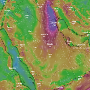 هل ستصل تأثيرات الموجة الغبارية لمدينة جدة؟ .. طقس العرب يجيب