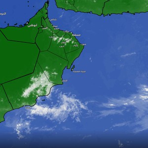 سلطنة عمان: أمطار رعدية غزيرة ورياح هابطة في بعض المناطق الساعات القادمة