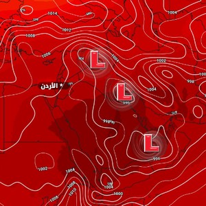 الثلاثاء | بدء تأثير كتلة هوائية حارة نسبياً على المملكة