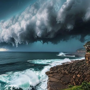 فيديو يوثق تحولًا مفاجئًا في حركة السحب فوق سماء السعودية.. ما القصة؟