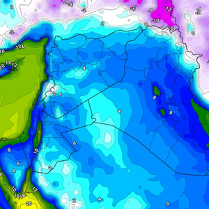 برودة ليلية شديدة تستمر في تأثيرها على الأردن نهاية الأسبوع