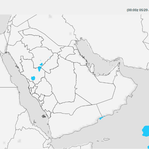 السعودية | المناطق المشمولة بتوقعات وفرص الأمطار ليوم الأحد