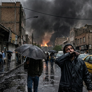 Iran: Darkness during the day and black rain raise concerns in Tehran