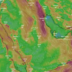 الرياض | بعد أيام عاصفة بالغبار .. تطورات هامة ومُبشرة حول تأثير الرياح الشمالية الغربية على الرياض الأيام القادمة
