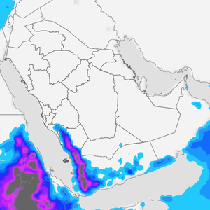 السعودية: المناطق المشمولة بتساقط الأمطار ليوم الإثنين 8-9-2025م