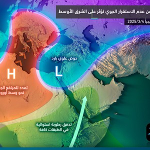 أمطار رعدية في مناطق واسعة من السعودية تتزامن مع الأسبوع الأول من رمضان