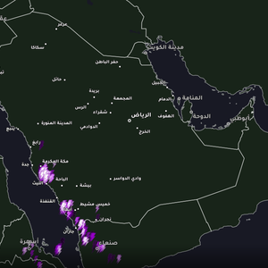مدينة جدة | تحديثات جديدة تبشر بفرص أمطار رعدية عصر ومساء اليوم قد تترافق بالغبار