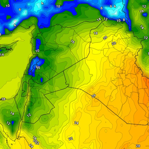 الأردن | أجواء باردة نسبياً الليلة والحاجة لارتداء ملابس أكثر دفئاً خاصة في ساعات الفجر والصباح الباكر