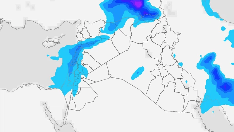 الأردن: أجواء باردة نسبياً وغائمة جزئياً يوم السبت مع احتمال هطول زخات من الأمطار تتركز في أجزاء من شمال ووسط المملكة | عرب تايم الأردن: أجواء باردة نسبياً وغائمة جزئياً يوم السبت مع احتمال هطول زخات من الأمطار تتركز في أجزاء من شمال ووسط المملكة | عرب تايم