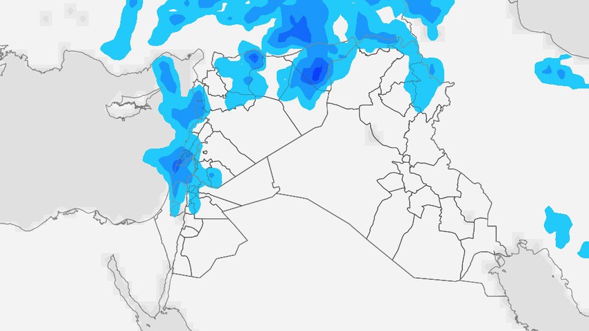 الأردن - نهاية الأسبوع | ازدياد برودة الأجواء الجمعة مع فرصة لزخات من الأمطار.. وارتفاع طفيف على الحرارة السبت    