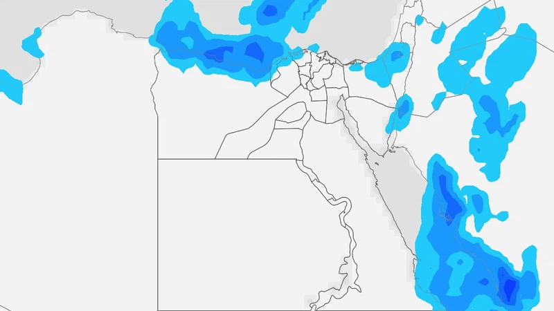 منخفض جوي علوي يعبر مصر مرفق بالأمطار الرعدية على هذه المناطق الأحد | عرب تايم منخفض جوي علوي يعبر مصر مرفق بالأمطار الرعدية على هذه المناطق الأحد | عرب تايم