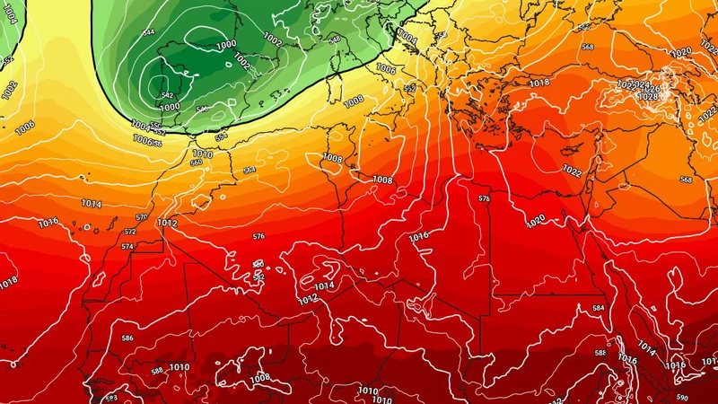 منخفض جوي يؤثر على غرب المتوسط يدفع بموجة دفء إلى شرق المتوسط وبلاد الشام (التفاصيل) | عرب تايم منخفض جوي يؤثر على غرب المتوسط يدفع بموجة دفء إلى شرق المتوسط وبلاد الشام (التفاصيل) | عرب تايم