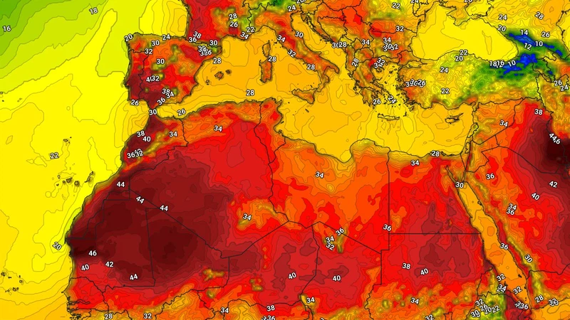 حر لاهب في أوروبا.. إسبانيا تحطم أعلى درجة حرارة لشهر يونيو منذ 1965 | عرب تايم حر لاهب في أوروبا.. إسبانيا تحطم أعلى درجة حرارة لشهر يونيو منذ 1965 | عرب تايم