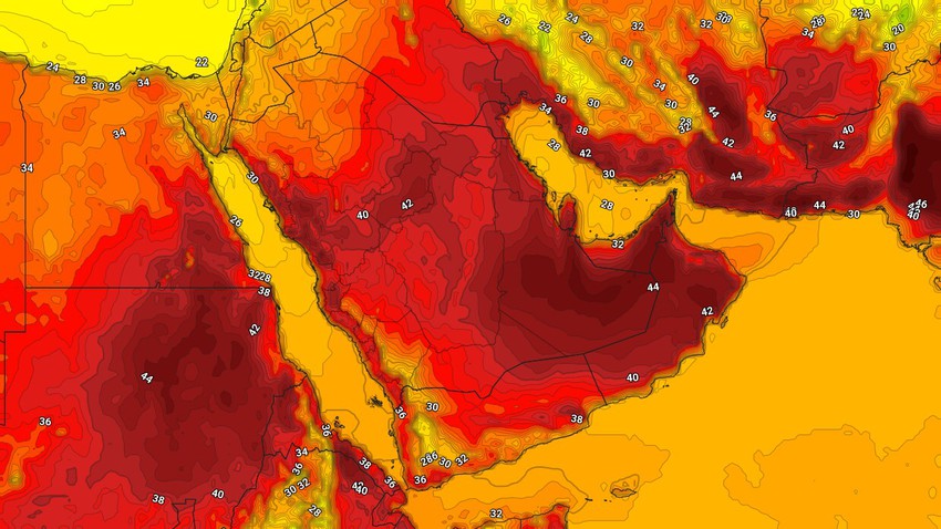 Kuwait | A rise in temperatures on Wednesday and a decrease in dust in the atmosphere