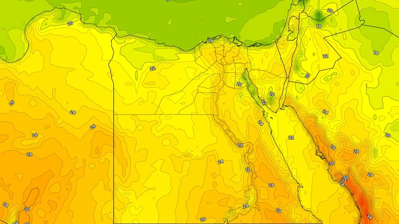 أجواء شبه ربيعية مقبلة على مصر ودرجات حرارة تتجاوز منتصف العشرينات في بعض المناطق | عرب تايم أجواء شبه ربيعية مقبلة على مصر ودرجات حرارة تتجاوز منتصف العشرينات في بعض المناطق | عرب تايم