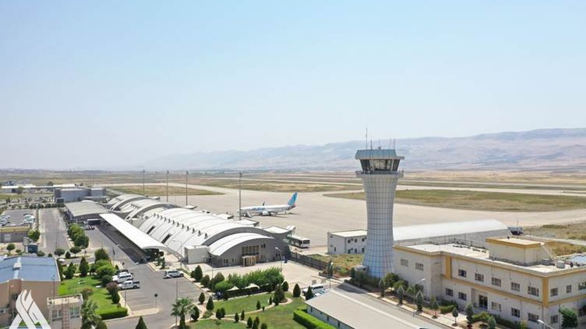 Iraq | Sulaymaniyah Airport suspends its flights due to the return of dust waves