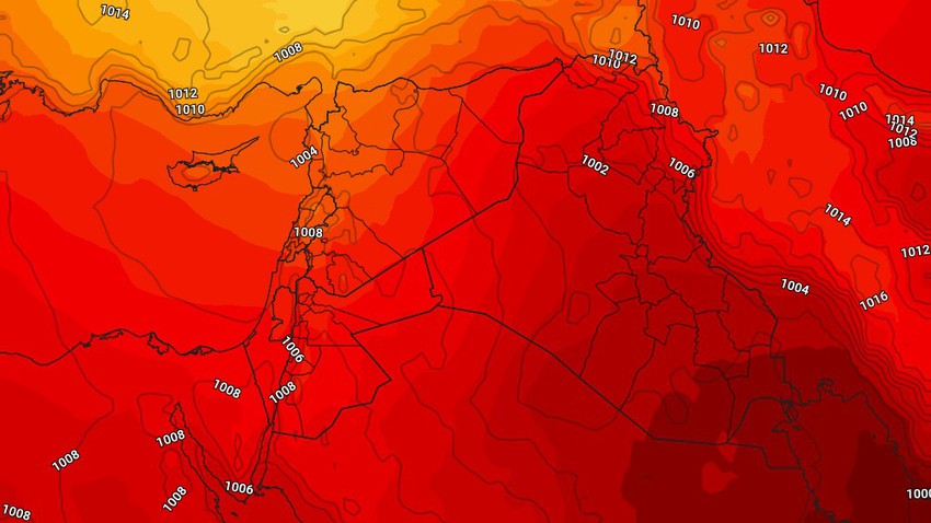 Jordan - Weekend | Relatively hot weather on Friday and a slight drop in temperatures on Saturday