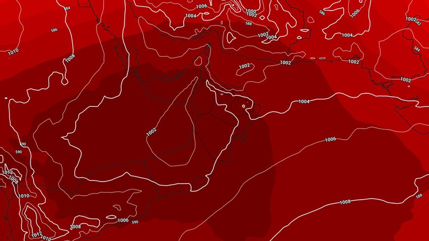 النشرة الأسبوعية للكويت | الهند الموسمي يُنذر بالمزيد من الأجواء الحارة ومُراقبة اندفاع غُبار كثيف الى الدولة 