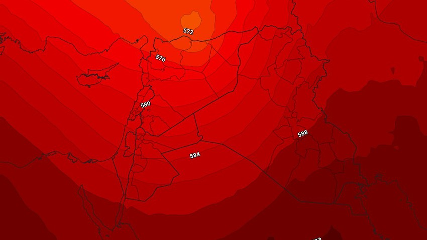 Iraq - Weekend | Dust and thunderstorms in the northernmost regions are among the most prominent weather phenomena