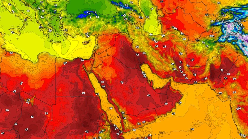أجواء صيفية مبكرة تؤثر على 8 دول عربية و5 عواصم على موعد مع حرارة أربعينية خلال الأيام القادمة | عرب تايم أجواء صيفية مبكرة تؤثر على 8 دول عربية و5 عواصم على موعد مع حرارة أربعينية خلال الأيام القادمة | عرب تايم