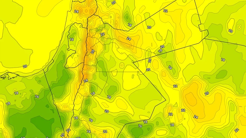 الأردن: الليالي المُعتدلة تعود إلى المملكة وأجواء مثالية للجلسات الخارجية مع ساعات المساء والليل الأيام القادمة | عرب تايم الأردن: الليالي المُعتدلة تعود إلى المملكة وأجواء مثالية للجلسات الخارجية مع ساعات المساء والليل الأيام القادمة | عرب تايم
