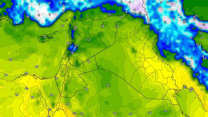 امتداد منخفض البحر الأحمر وارتفاع على درجات الحرارة يتزامن مع بعض الأحوال الجوية غير المستقرة | عرب تايم امتداد منخفض البحر الأحمر وارتفاع على درجات الحرارة يتزامن مع بعض الأحوال الجوية غير المستقرة | عرب تايم