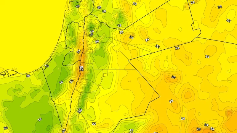 الأردن: هل تستمر الأجواء الباردة ليلًا والحاجة للمعاطف خلال عطلة العيد؟ | عرب تايم الأردن: هل تستمر الأجواء الباردة ليلًا والحاجة للمعاطف خلال عطلة العيد؟ | عرب تايم