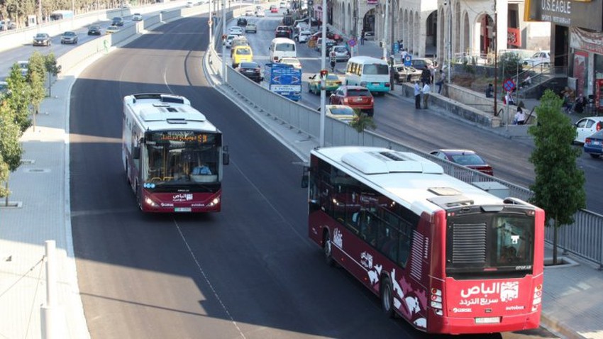 ما هي أنواع وسائل النقل والمواصلات في الأردن؟