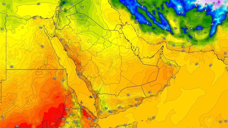 السعودية | تراجع إضافي على تأثيرات الموجة الباردة مع آخر أيام الخريف أرصاديًا (السبت) | عرب تايم السعودية | تراجع إضافي على تأثيرات الموجة الباردة مع آخر أيام الخريف أرصاديًا (السبت) | عرب تايم