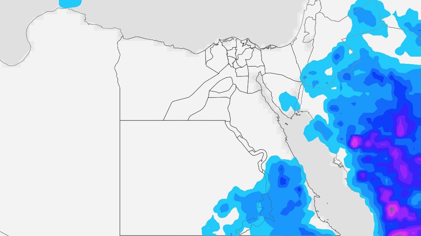 مصر : طقس صيفي اعتيادي في أغلب المناطق وُمراقبة نشوء حالة من عدم الإستقرار الجوي مطلع الأسبوع القادم