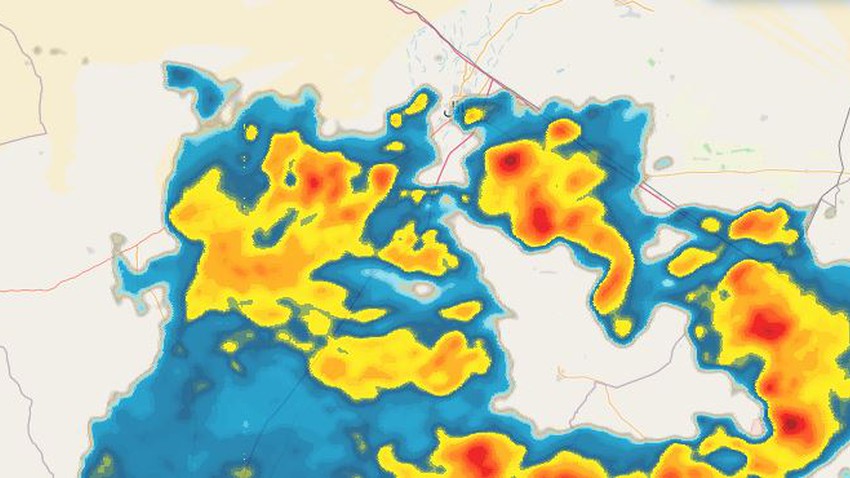 السعودية - تحديث 5:15 | تزايد فُرص الأمطار الرعدية على حائل الساعات القادمة مصحوبة بزخات غزيرة أحياناً