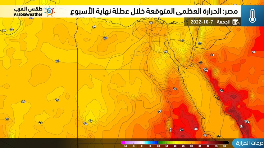 مصر | أمطار مُتفرقة على أجزاء من الساحل الشمالي و ليالٍ تميل للبُرودة في بعض المناطق الشمالية خلال الأيام القادمة