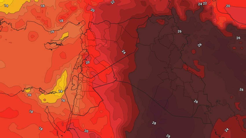 Jordanie : Temps modéré dans la plupart des régions pendant la journée et nuits froides pendant les derniers jours de l&#39;été `astronomiquement`