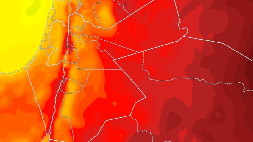 الأردن | ارتفاع طفيف على درجات الحرارة السبت مع ظهور السُحب المتوسطة والعالية 