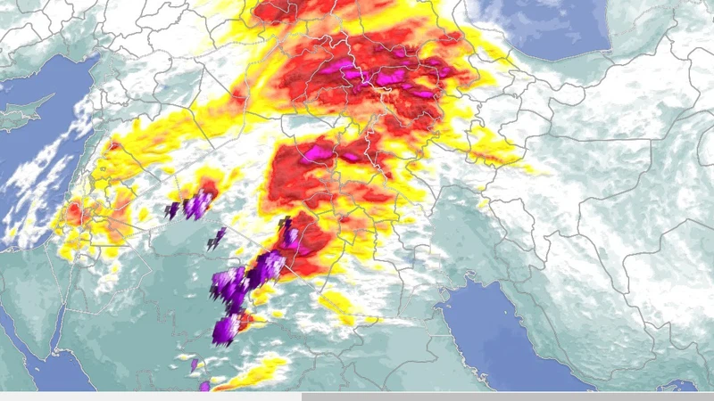 سحب ماطرة تؤثر على أجزاء عدة من العراق ومخاوف من تشكل السيول في بعض المناطق | عرب تايم سحب ماطرة تؤثر على أجزاء عدة من العراق ومخاوف من تشكل السيول في بعض المناطق | عرب تايم